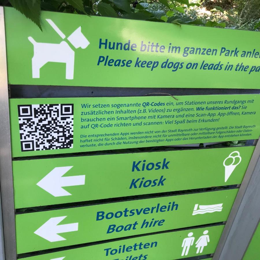 Ferienhaus Am Park Am Roehrensee バイロイト エクステリア 写真