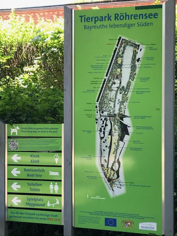 Ferienhaus Am Park Am Roehrensee バイロイト エクステリア 写真